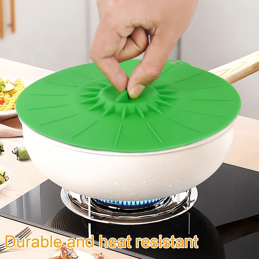 5pcs silicone bowl cover set heat resistant reusable fresh