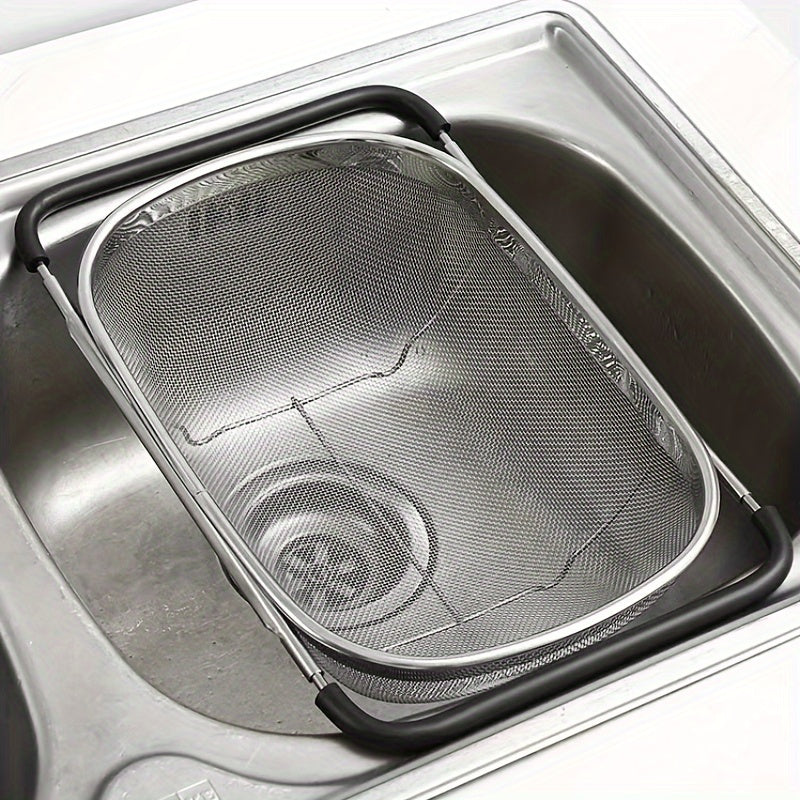 1pc sink colander vegetable sink washing basket fruit drain