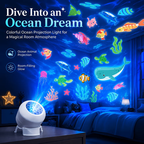 1   projection night light led decorative