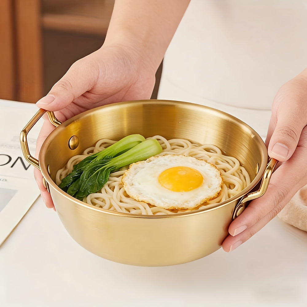 1piece premium stainless steel noodle bowl