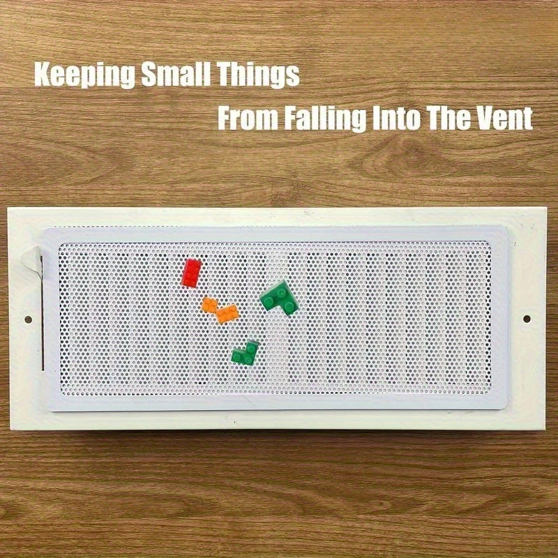 5pcs white magnetic vent covers universal floor wall ceiling