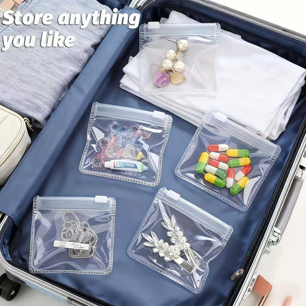 10pcs medicine storage bag set portable travel medicine