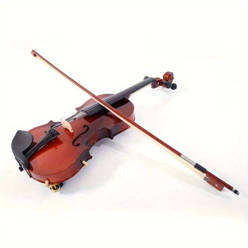 new 4   violin case bow natural temu