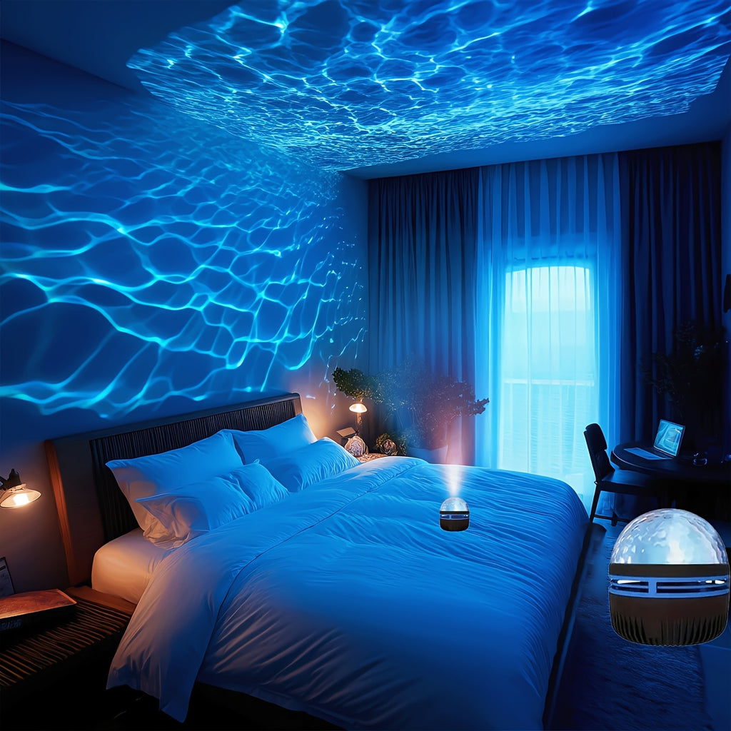 usb powered water   lamp rgb color changing