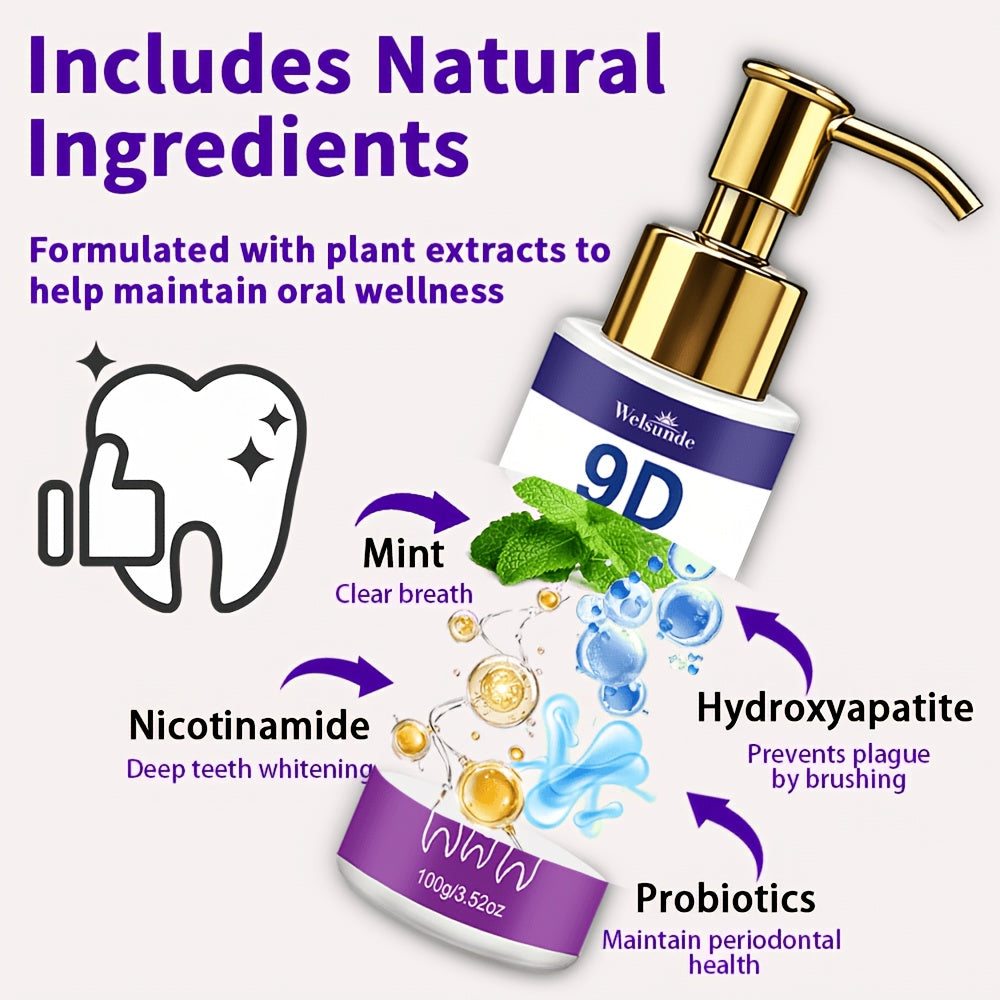 9  niacinamide hydroxyapatite toothpaste contains 20