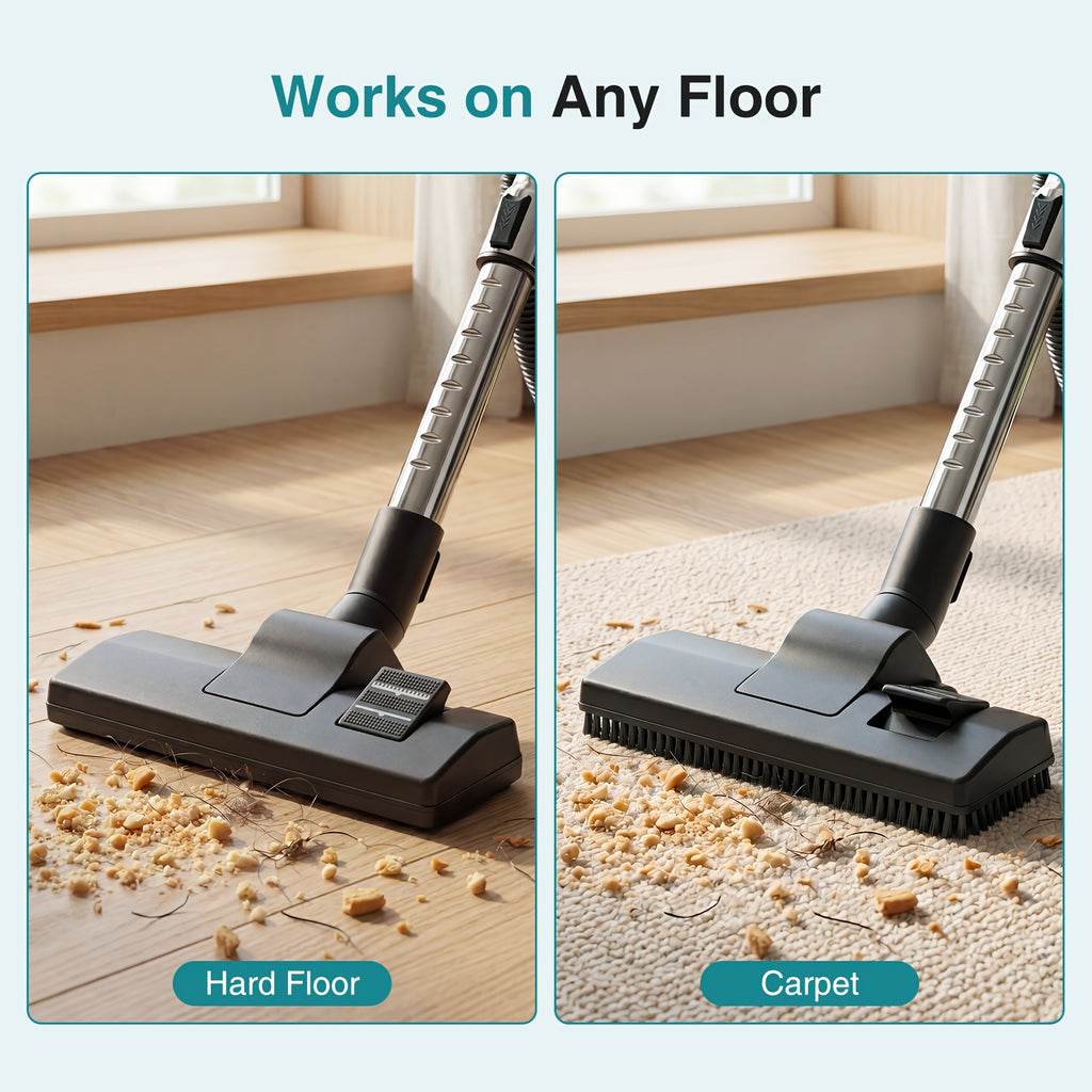 bagless canister vacuum cleaner lightweight portable vacuum