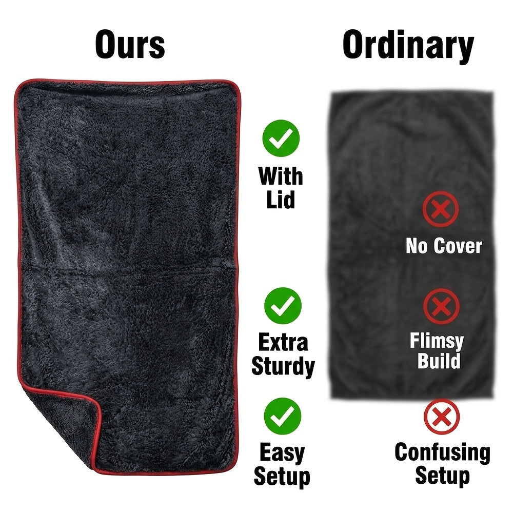 xxl extra large microfiber car drying towel twist loop
