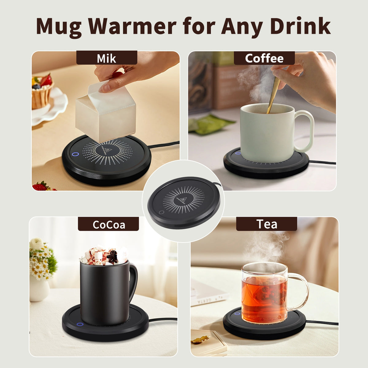 electric mug warmer fast heating