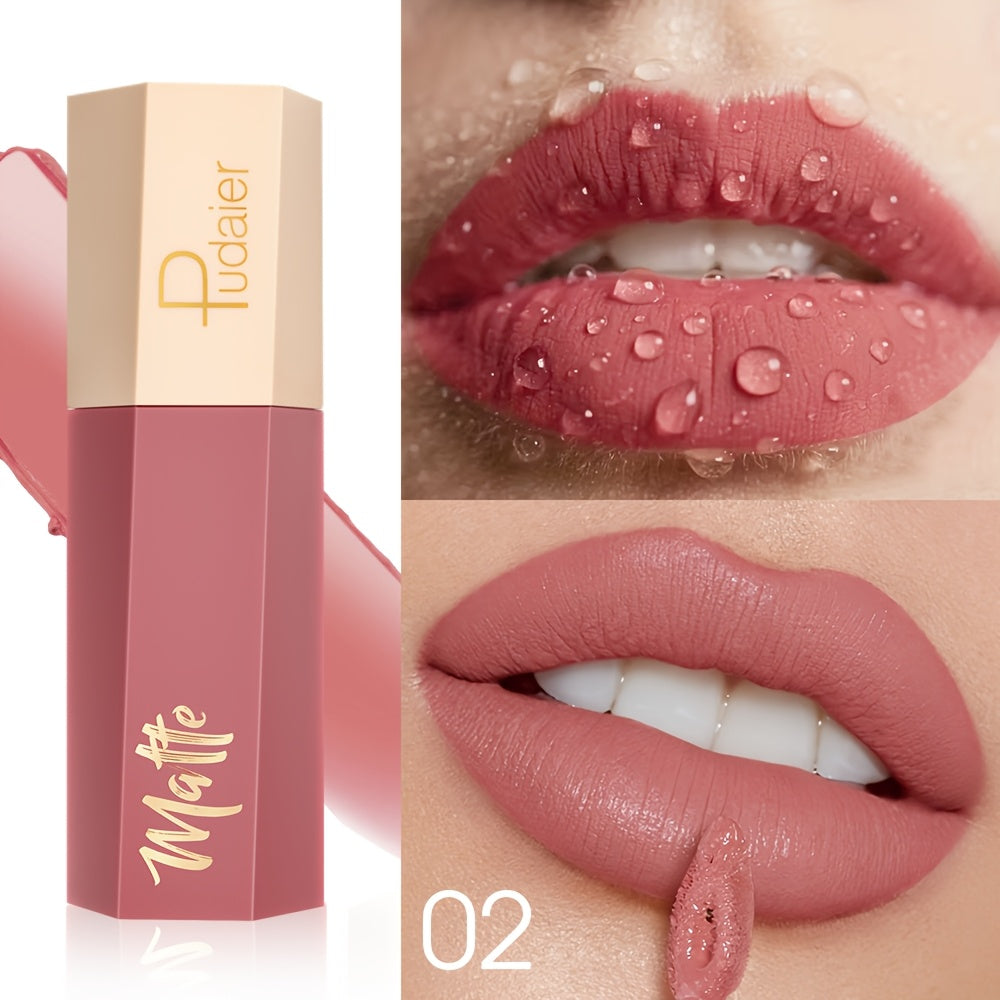 matte lip gloss waterproof long lasting non transfer smooth