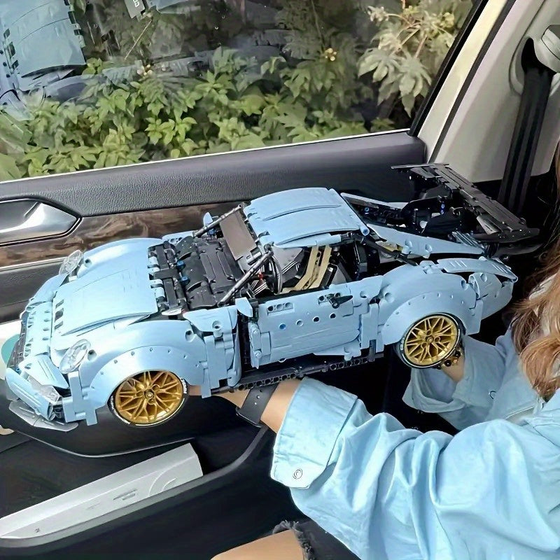 2100pcs cool toys men creative   lowrider sports