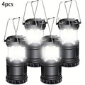 4pcs   led   portable collapsible