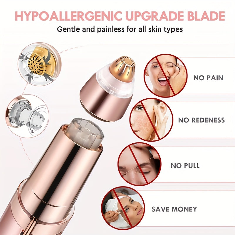 portable electric eyebrow trimmer   5