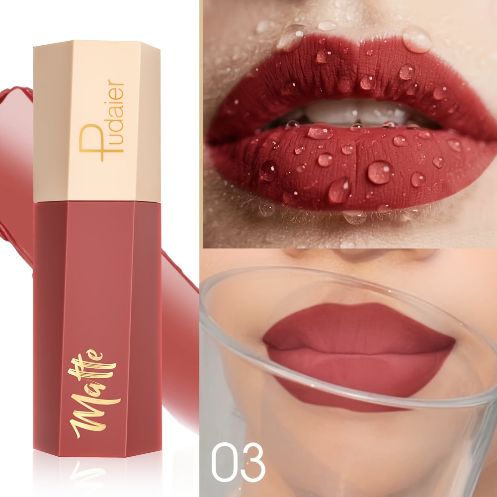 matte lip gloss waterproof long lasting non transfer smooth