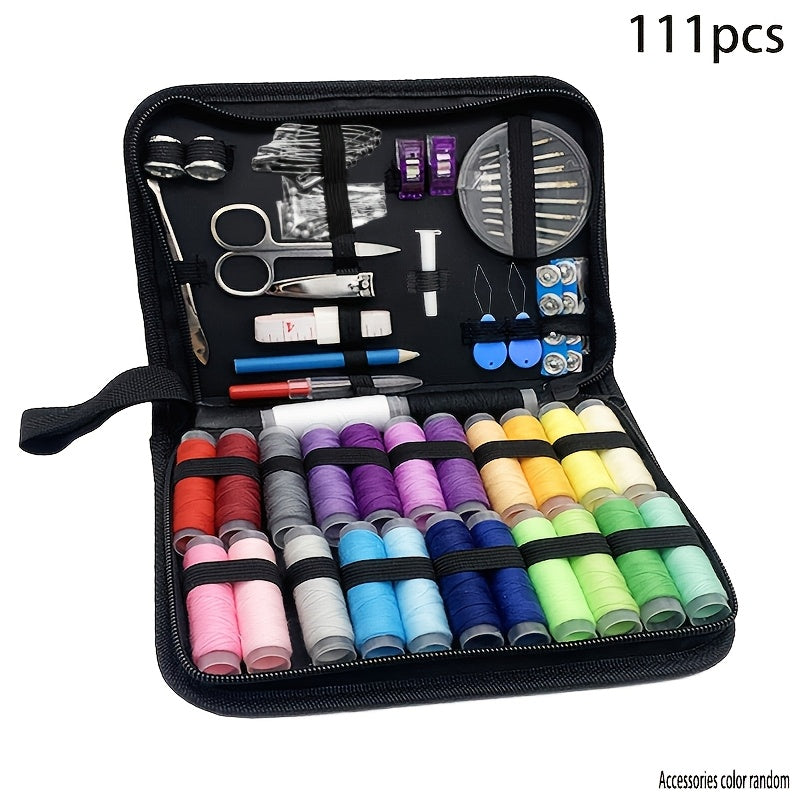 111 piece multi sewing kit accessories 24