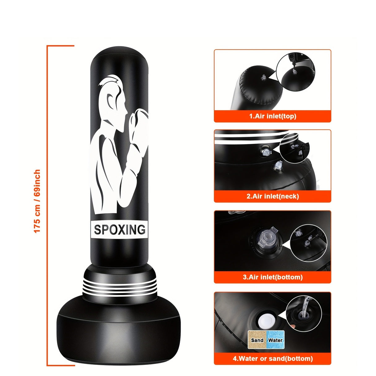 heavy punching bag stand   70 freestanding punching bag