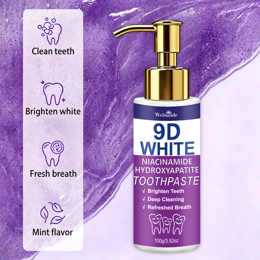 9  niacinamide hydroxyapatite toothpaste contains 20