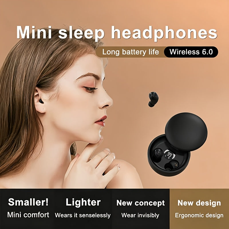 invisible sleeping headphones ultra small mini in