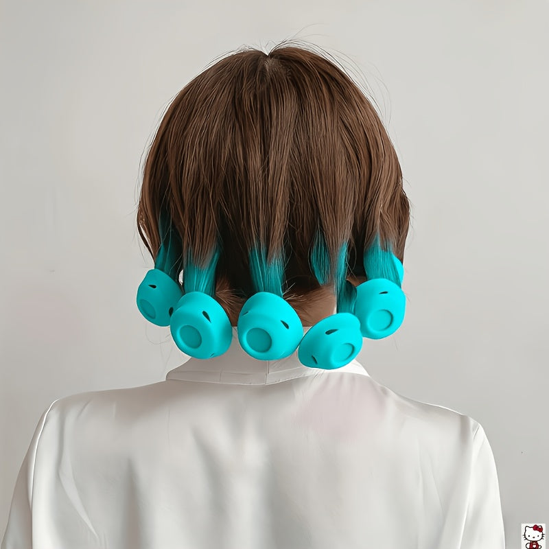 10pcs non heat curling set suitable hair types non heat