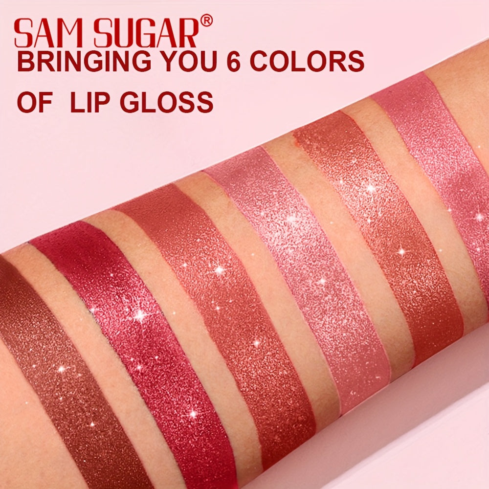 new product lipstick makeup set six pearlescent