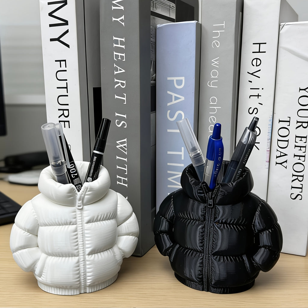 cute jacket shaped pen holder creative 3d printed novelty