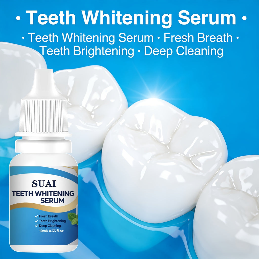 teeth brightening serum mint flavor gentle formula brightens