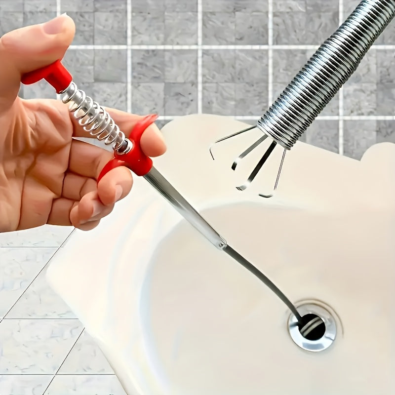 1pc drain   toilet unclogger household toilet drain claw