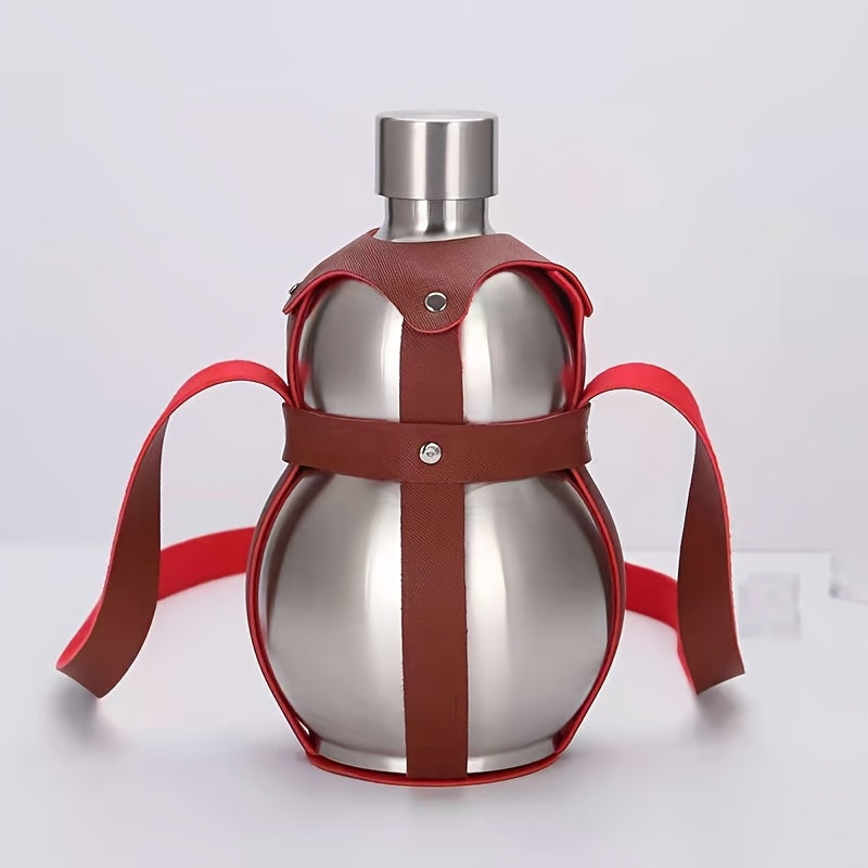 304 stainless steel gourd   food grade portable wine