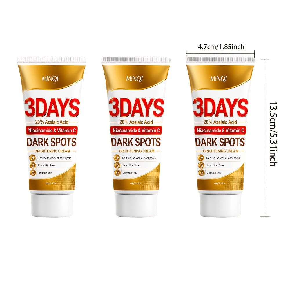 3pcs 3 day pore dark spot brightening cream cooling de