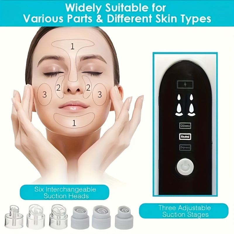 rechargeable electric blackhead remover features usb