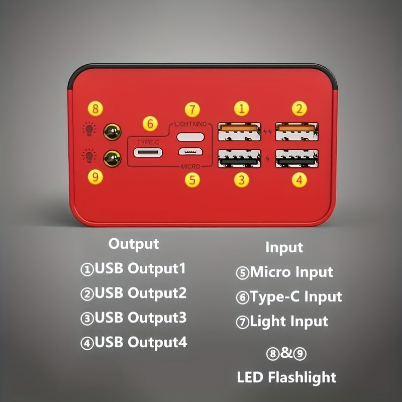 30000mah 50000mah portable power bank 22 5w