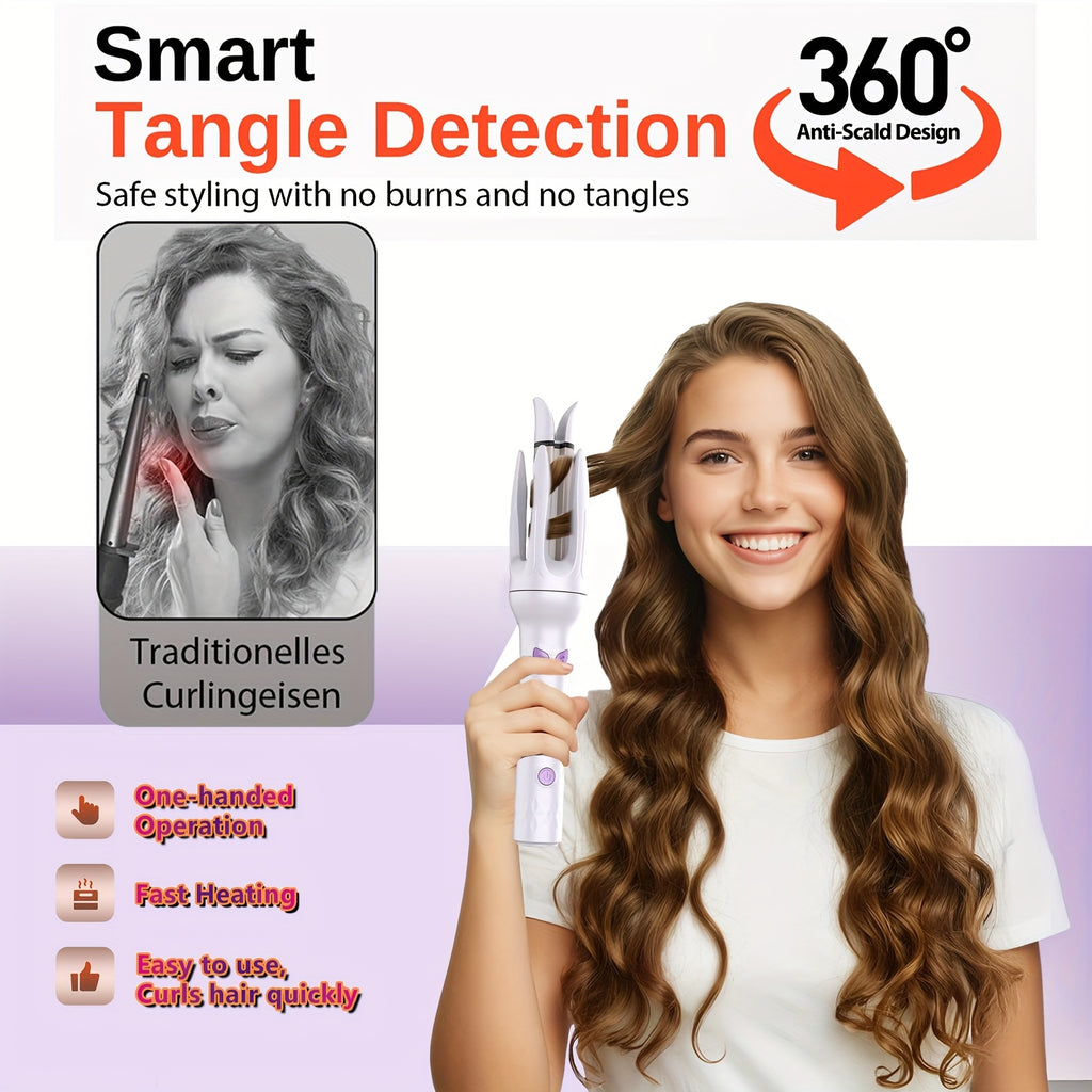 automatic hair curler 28mm   4 temperature