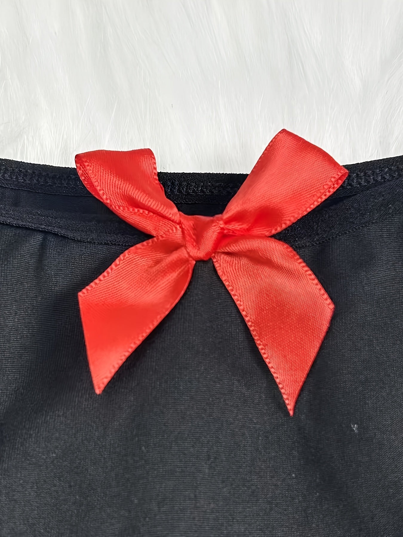 block bow spliced adjustable strap