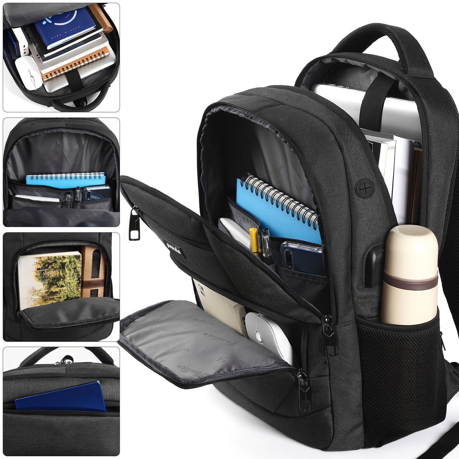 backpack men women school backpack teens 15 6 inch laptop