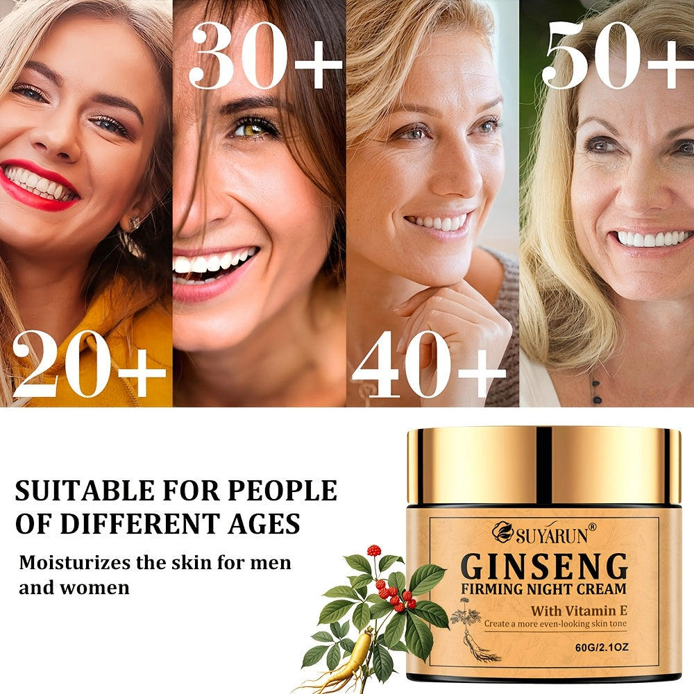 suyarun ginseng skincare night cream enriched retinol