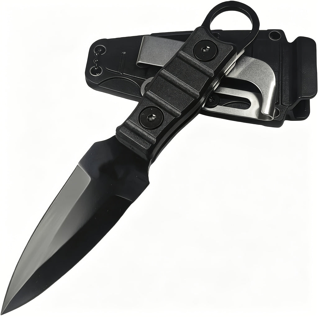 compact stainless steel edc knife sheath suitable