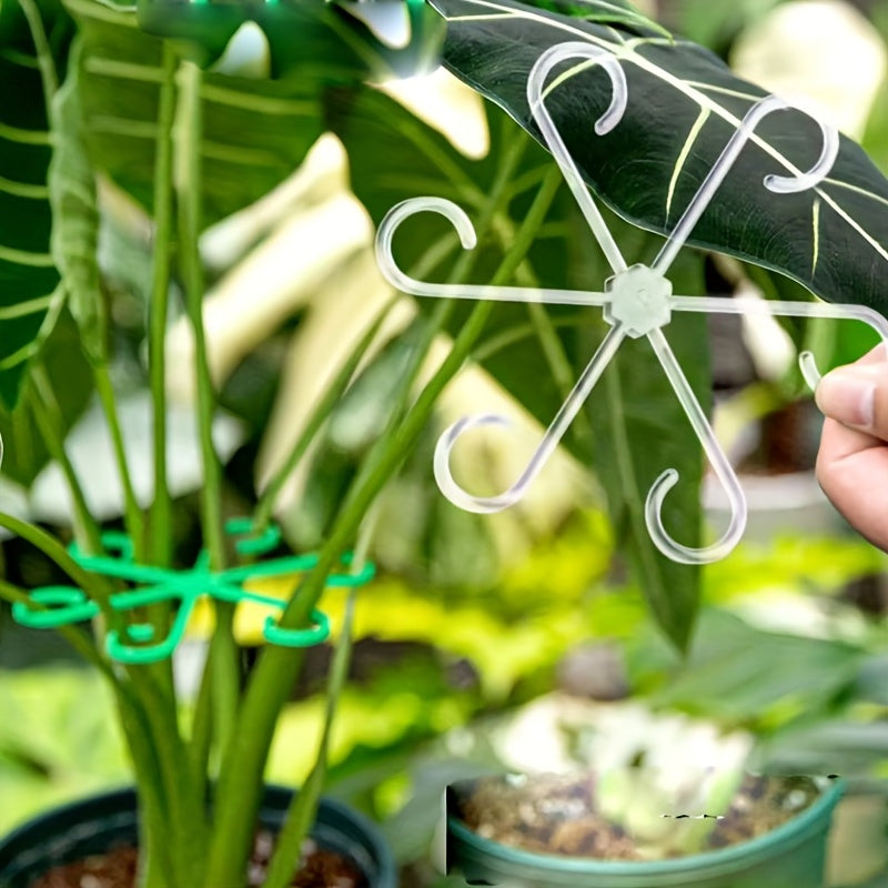8pcs turtle bamboo holder support anti fall frame spring