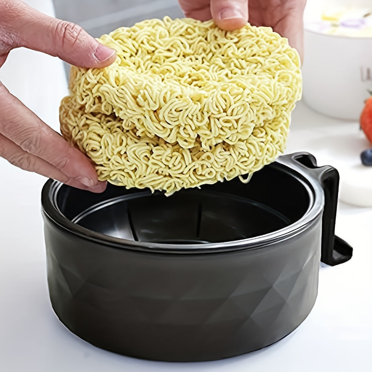 new microwave safe plastic ramen bowl set instant noodle
