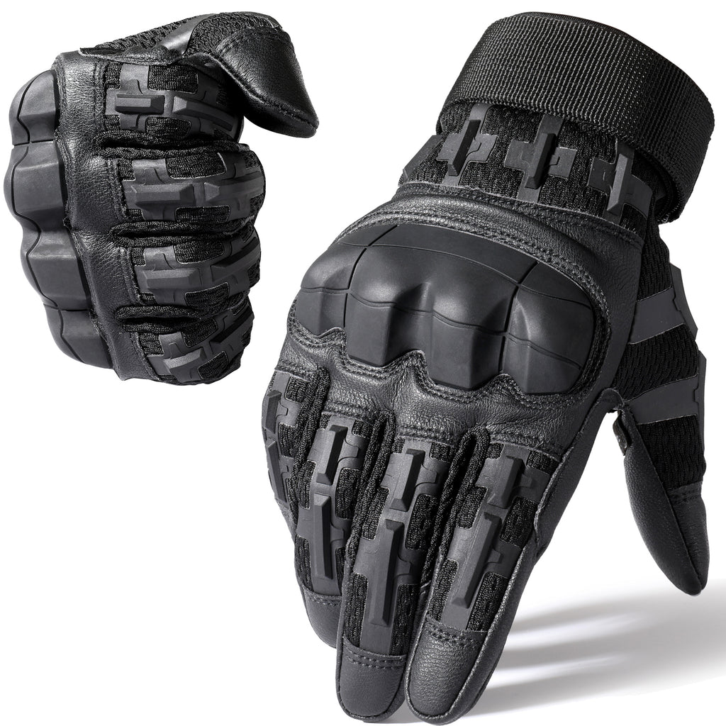 mens hard shell protective gloves