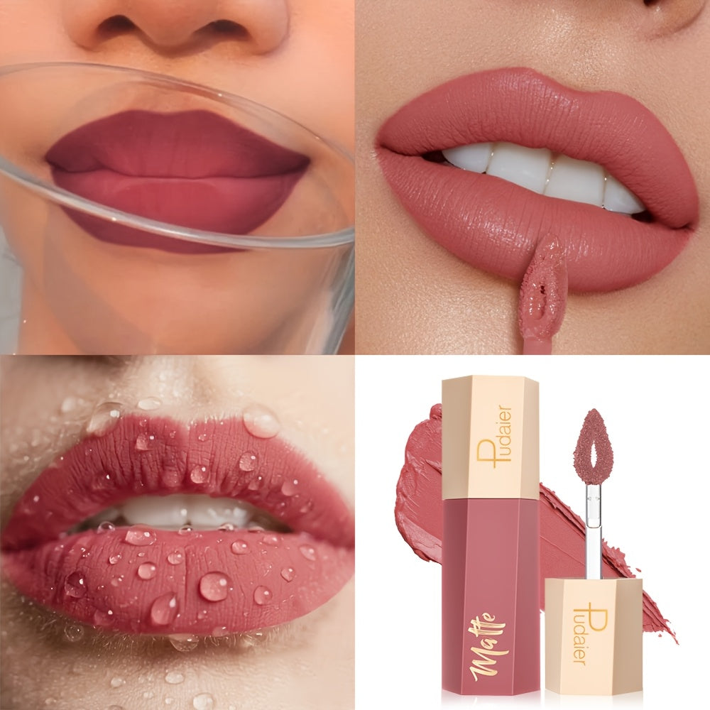 matte lip gloss waterproof long lasting non transfer smooth