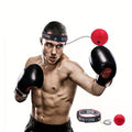version head mounted boxing reaction speed ball