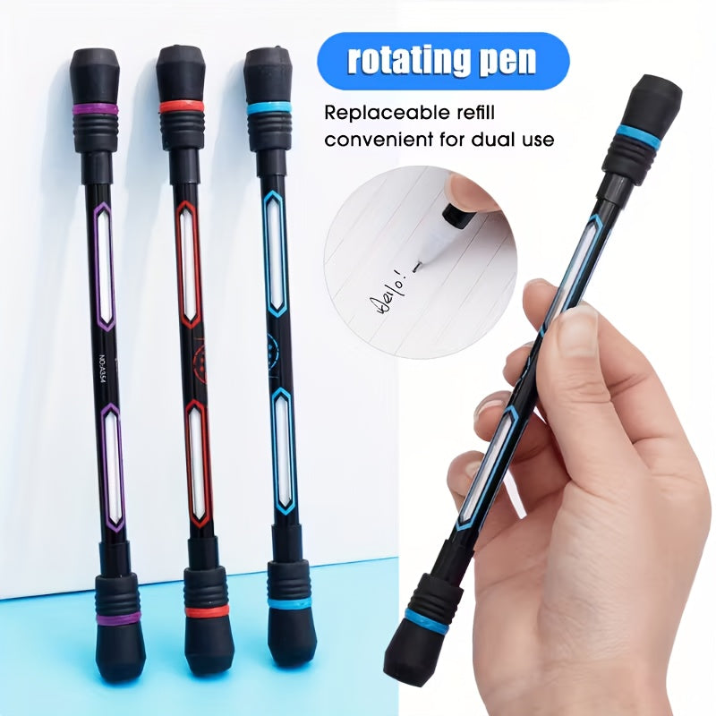 3pcs cool   spinning pens flexible hand