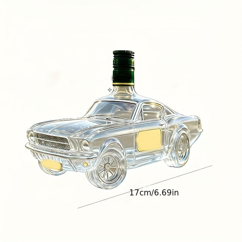 400ml hand blown car shaped whiskey bottle car model wine