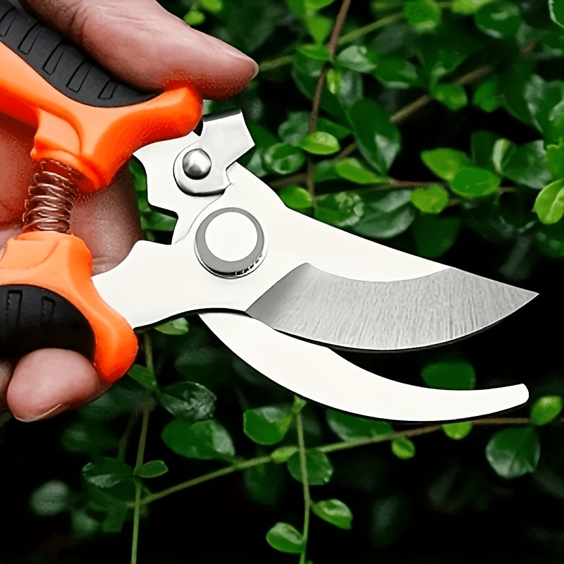 1pc professional heavy duty pruning shears non slip handle
