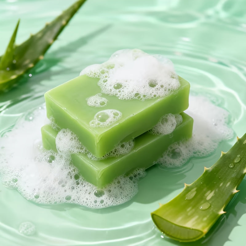 aloe vera   4 in 1 facial bath hand shampoo bar