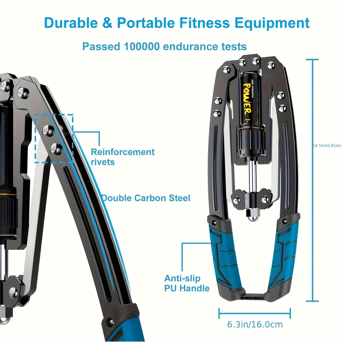 1 adjustable arm trainer chest expander home use 22 440 lbs