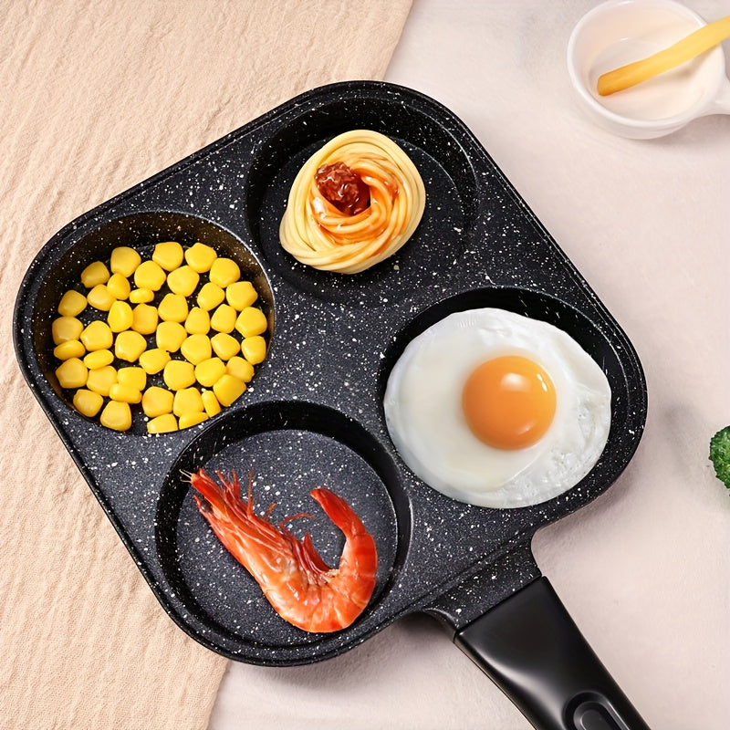 1pc non stick   pan heat resistant wooden handle spray