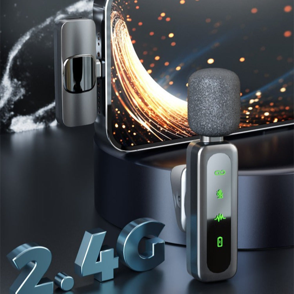 new wireless lavalier mic designed recording purposes