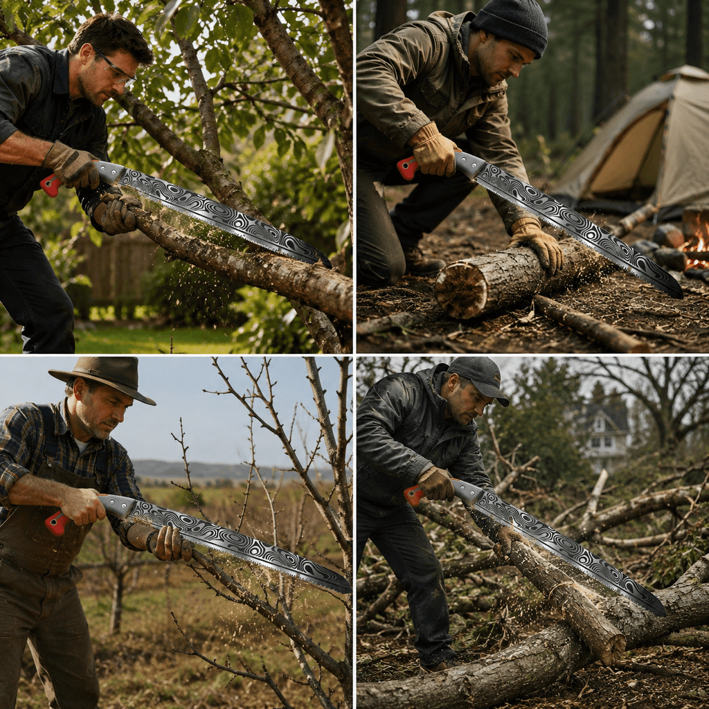 heavy duty long blade hand saw manual wood cutting pruning