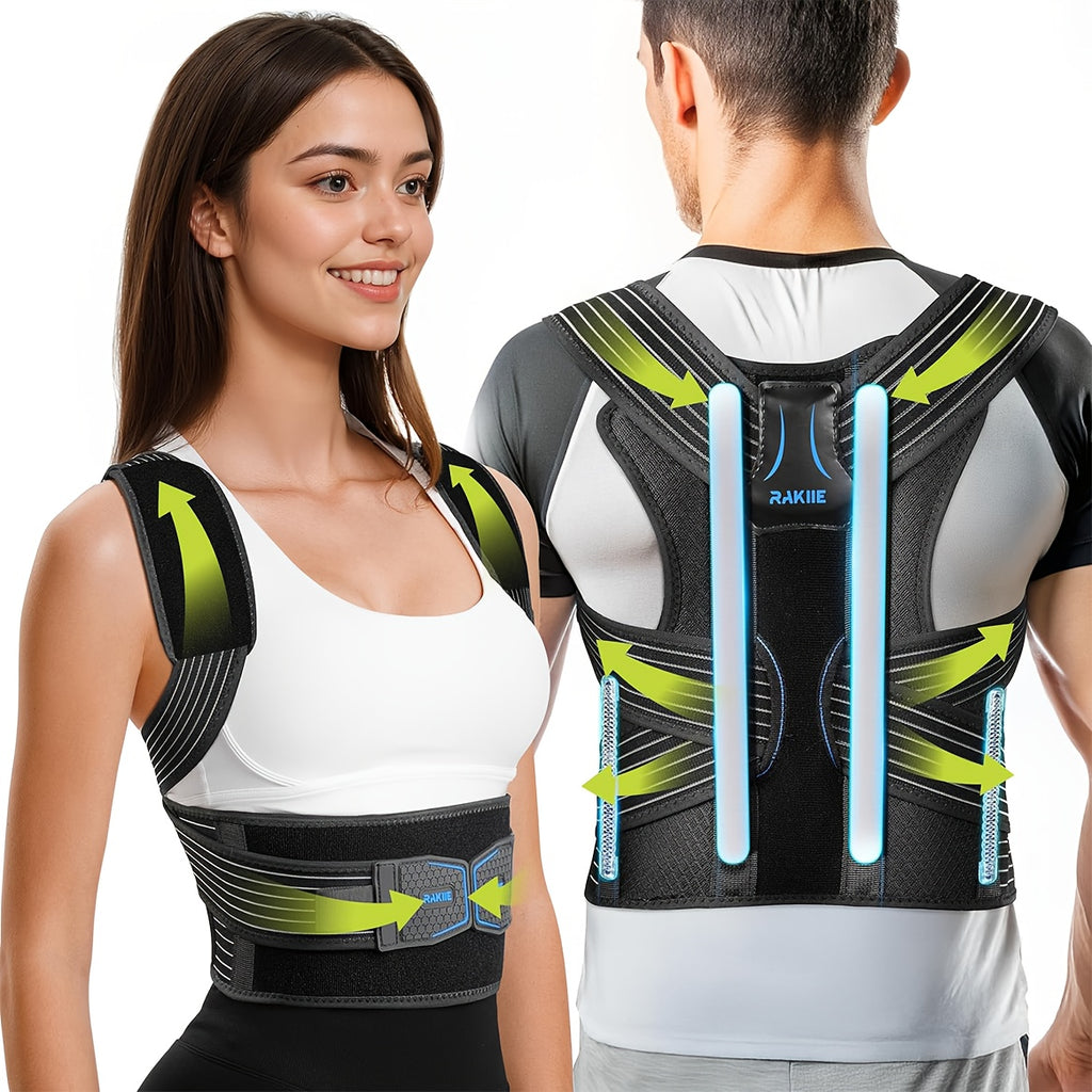 adjustable shoulder straightening vest padded shoulder
