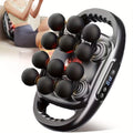 1pc handheld massage gun 12 head multi function massager usb